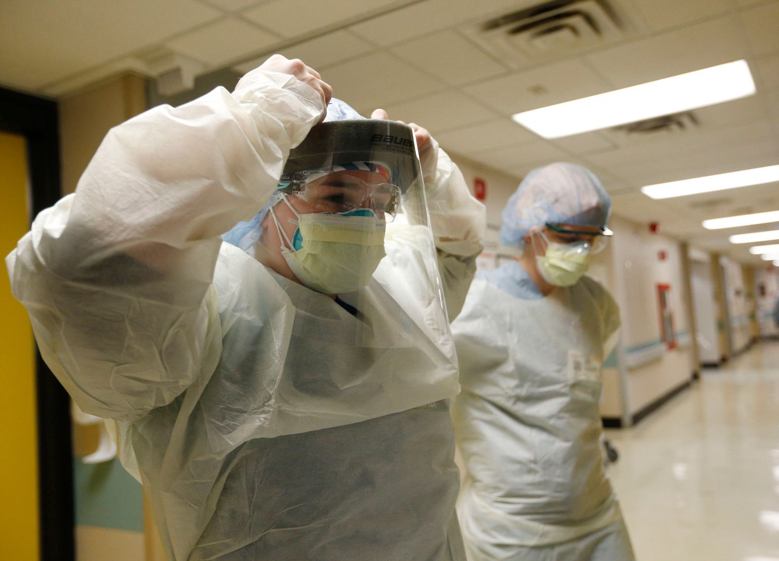 Inside a Covid-19 floor: Erie County Medical Center